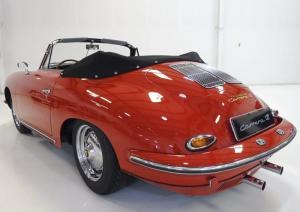 Porsche 356B 2000 GS Carrera 2 Cabriolet 1963 года