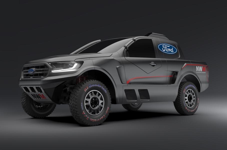 Брутальный Ford Ranger с движком суперкара GT