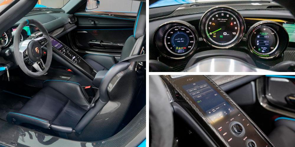 Porsche 918 Spyder Weissach Package 2015 года, Mecum