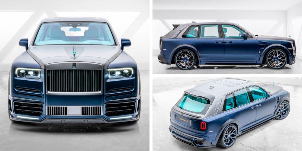 Rolls-Royce Cullinan Coastline by Mansory 2020 года