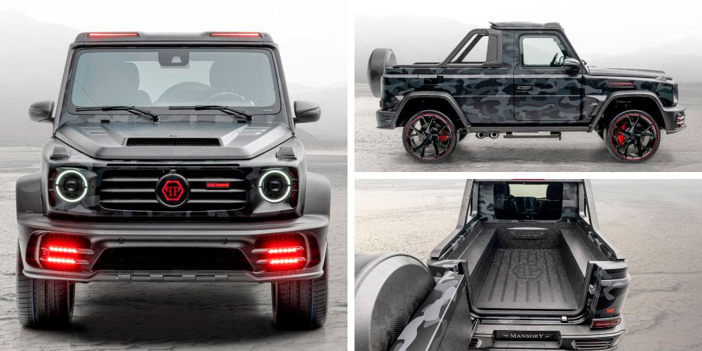 Mercedes-AMG G63 Star Trooper Pickup by Philipp Plein by Mansory 2020 года