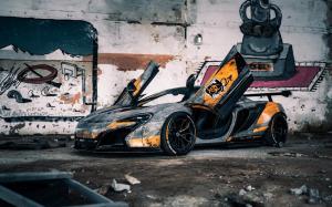 McLaren 650S Chernobyl by Liberty Walk on HRE Wheels 2020 года