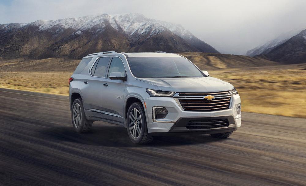 Chevrolet Traverse освежил внешность