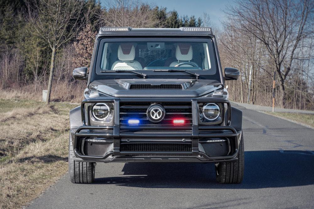 Дебютный бронированный Mercedes-AMG G63 от Mansory