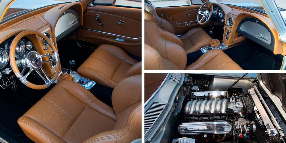 Chevrolet Corvette Sting Ray Resto Mod SEMA Car 1967 года