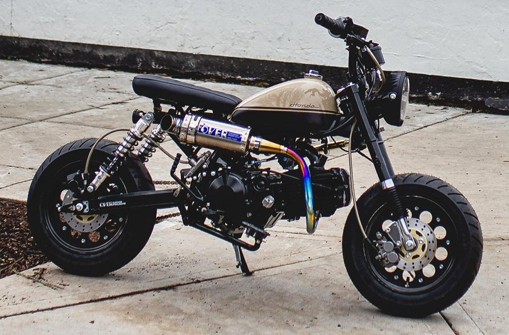 Кастомный Honda Monkey Z50R