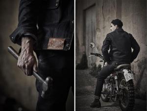 Джинсовая мотокуртка Fuel Greasy