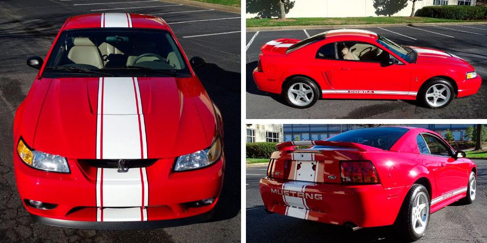 Ford Mustang SVT Cobra Coupe 1999 года