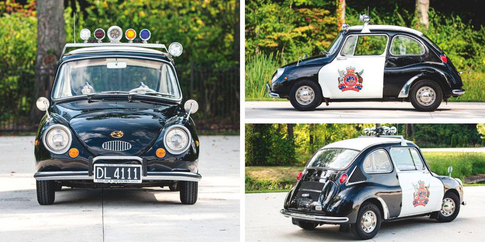 Subaru 360 Police Car 1970 года, RM Sothebys
