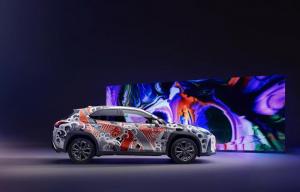 Lexus UX250h F-Sport Tattooed Art Car by Claudia De Sabe