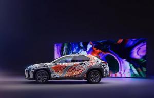 Lexus UX250h F-Sport Tattooed Art Car by Claudia De Sabe
