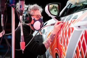 Lexus UX250h F-Sport Tattooed Art Car by Claudia De Sabe