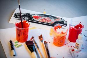 Lexus UX250h F-Sport Tattooed Art Car by Claudia De Sabe