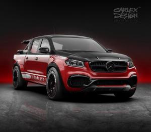 Mercedes-Benz X-Class 30 Special Edition Exy Viale Bike Tour Set by Carlex Design