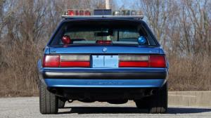 Ford Mustang LX 5.0 SSP Police Car 1989 года, Mecum