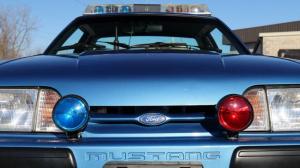 Ford Mustang LX 5.0 SSP Police Car 1989 года, Mecum