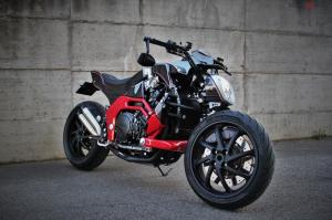Yamaha GTS 1000 Italian Resilience by FMW Motorcycles