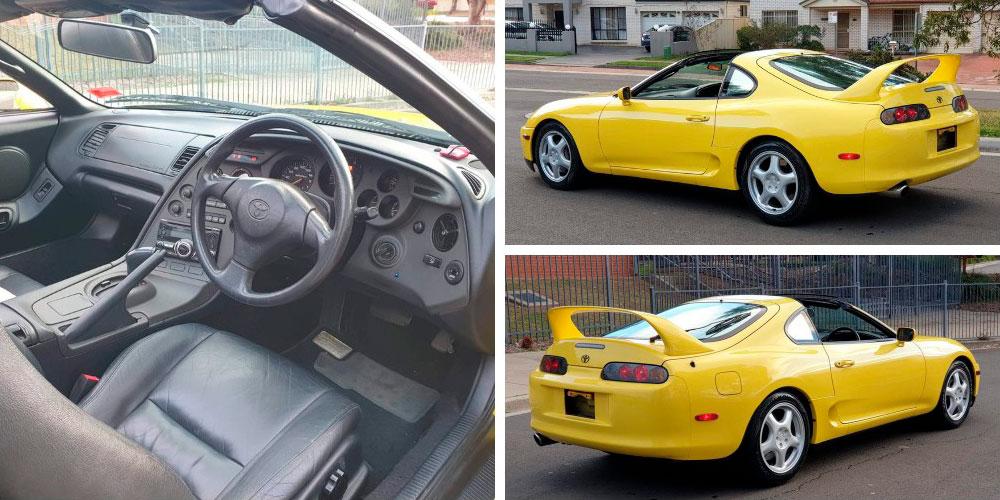 Toyota Supra Sport Roof 1998 года