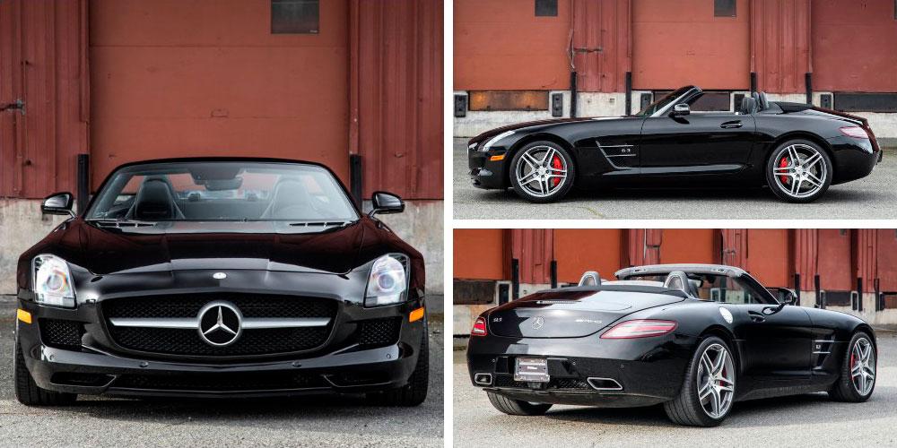 Mercedes-Benz SLS AMG Roadster 2012 года, Bring a Trailer