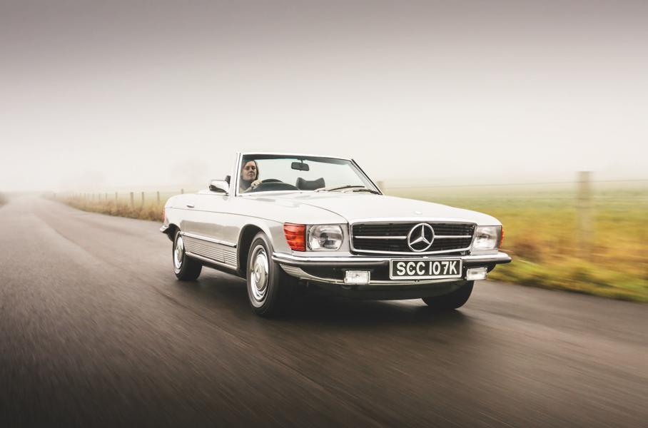 Mercedes-Benz SL из 1978 года стал электрокаром