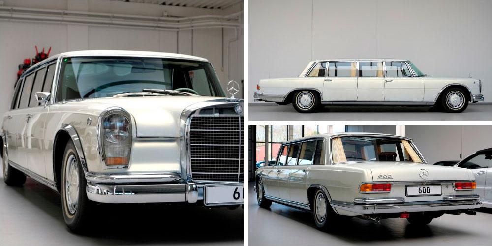 Mercedes-Benz 600 4-Door Pullman Limousine 1975 года