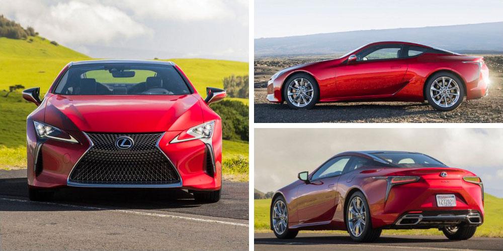 Lexus LC500 2020 года