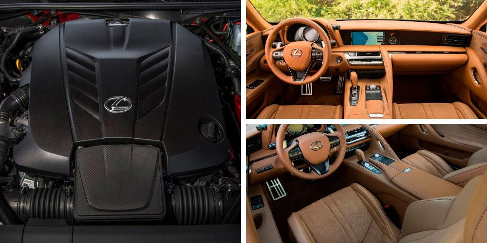Lexus LC500 2020 года