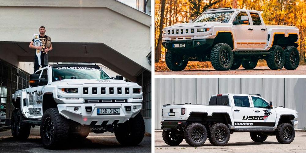 Chevrolet Silverado 1500 6x6 by Bureko