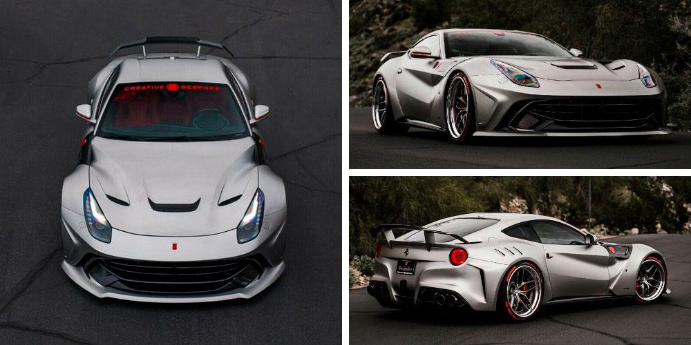 Ferrari F12berlinetta Wide-Body Duke Design by Creative Bespoke 2016 года
