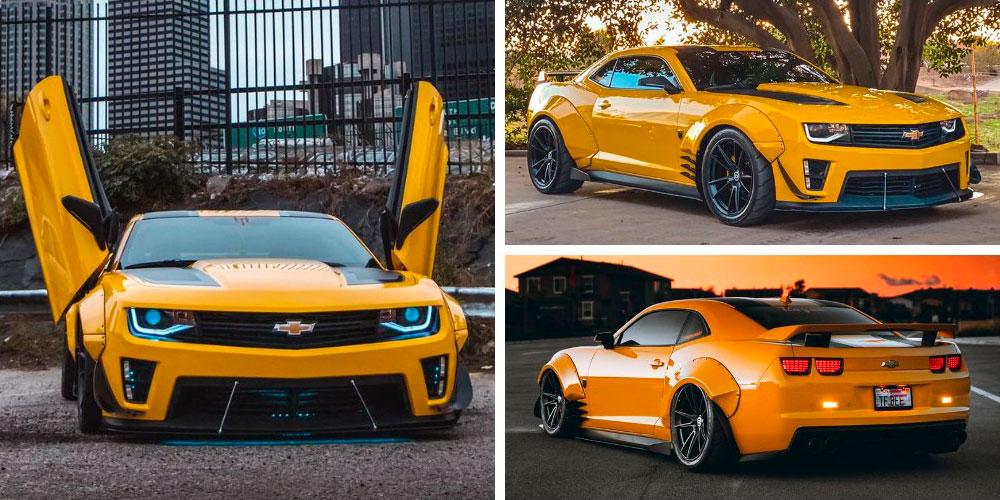 Chevrolet Camaro Bumblebee Witwicky by JDM Special on HRE Wheels
