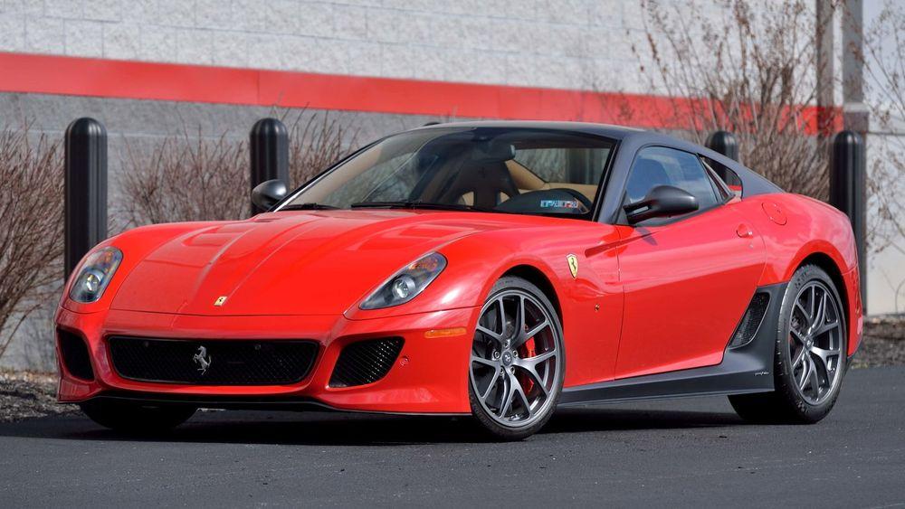 Суперкар Ferrari 599 GTO 2011 года стал лотом аукциона Mecum