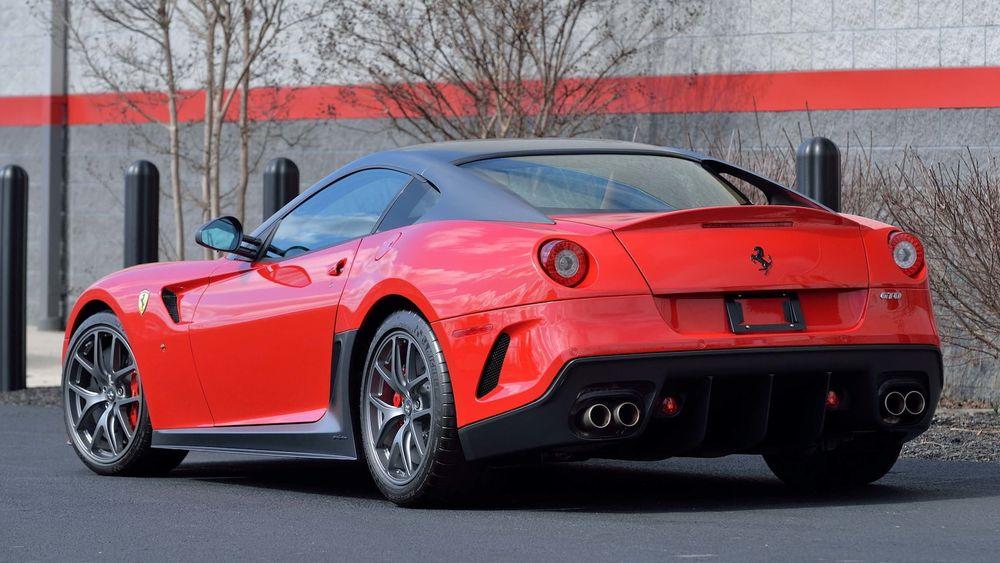 Ferrari 599 GTO черный