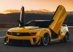 Полюбуйтесь широкотелым Camaro Witwicky от JDM Special