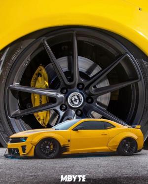Chevrolet Camaro Bumblebee Witwicky by JDM Special on HRE Wheels