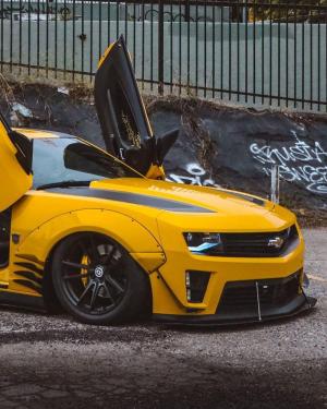 Chevrolet Camaro Bumblebee Witwicky by JDM Special on HRE Wheels