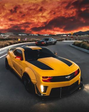 Chevrolet Camaro Bumblebee Witwicky by JDM Special on HRE Wheels