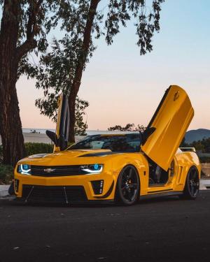Chevrolet Camaro Bumblebee Witwicky by JDM Special on HRE Wheels