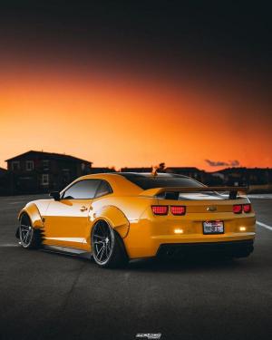 Chevrolet Camaro Bumblebee Witwicky by JDM Special on HRE Wheels