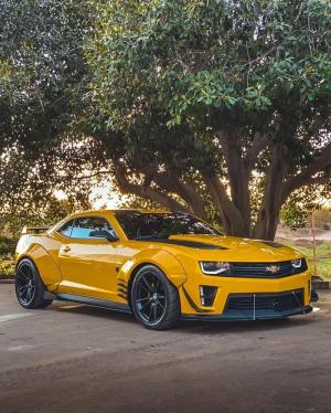 Chevrolet Camaro Bumblebee Witwicky by JDM Special on HRE Wheels