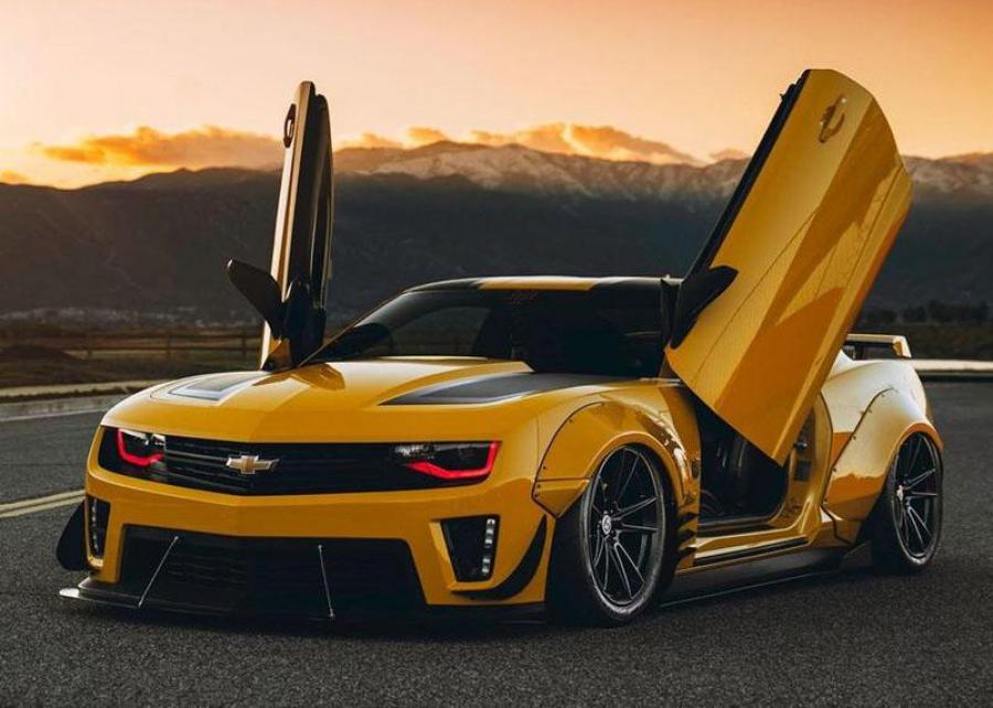 Полюбуйтесь широкотелым Camaro Witwicky от JDM Special