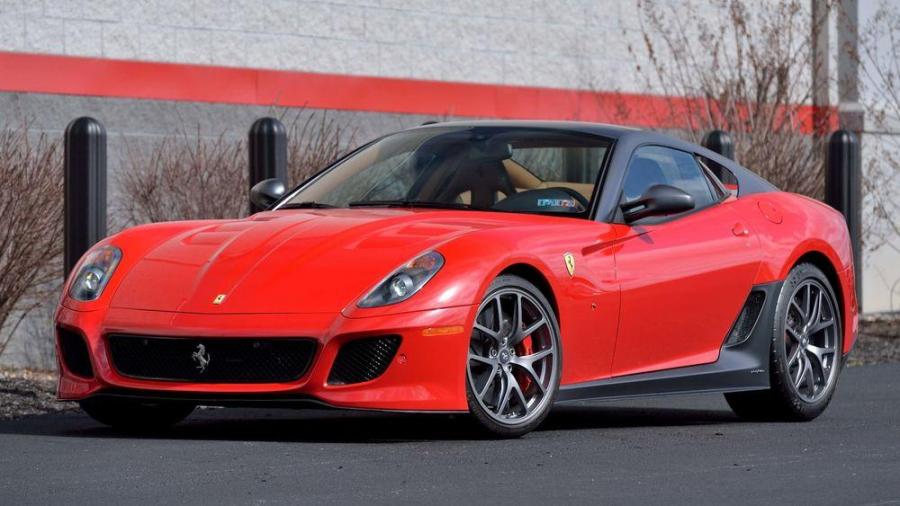 Суперкар Ferrari 599 GTO 2011 года стал лотом аукциона Mecum