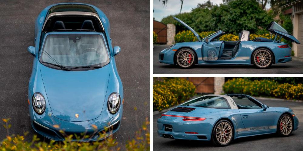 Porsche 911 Targa 4S Exclusive Design Edition 2017 года, Bring a Trailer