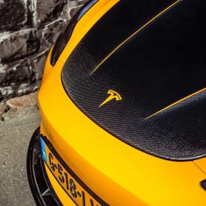 Tesla Model 3 Yellow Flash by JP Customs 2020 года