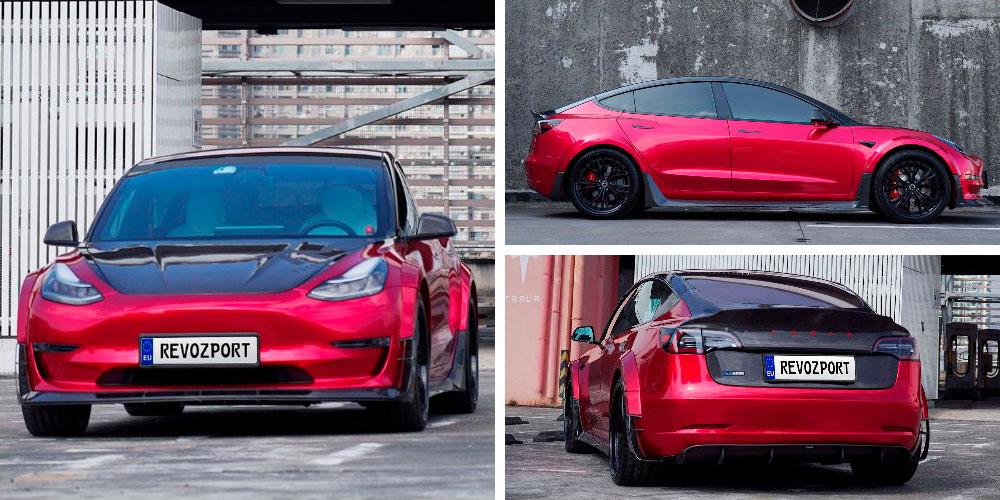 Tesla Model 3R EVO by RevoZport 2020 года