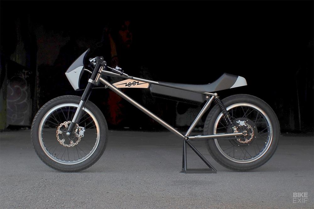 Концепт электроцикла Zooz Concept 01 ломает стереотипы