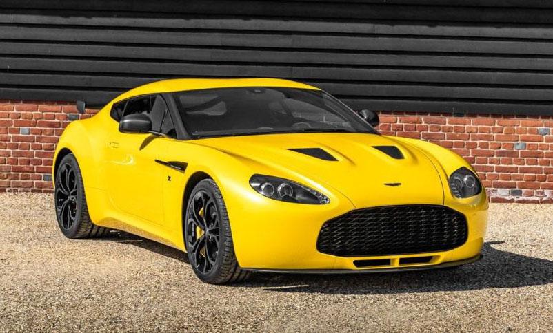 Продается единственный желтый Aston Martin V12 Zagato