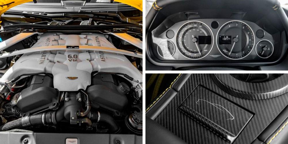 Aston Martin V12 Zagato 2013 года, в цвете Sunburst Yellow, Nicholas Mee & Co.