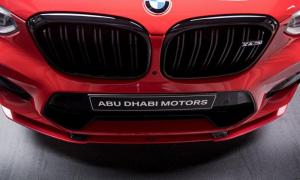 BMW X4 M Competition by AC Schnitzer 2020 года, в цвете Toronto Red, Abu Dhabi Motors