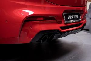 BMW X4 M Competition by AC Schnitzer 2020 года, в цвете Toronto Red, Abu Dhabi Motors