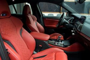 BMW X4 M Competition by AC Schnitzer 2020 года, в цвете Toronto Red, Abu Dhabi Motors